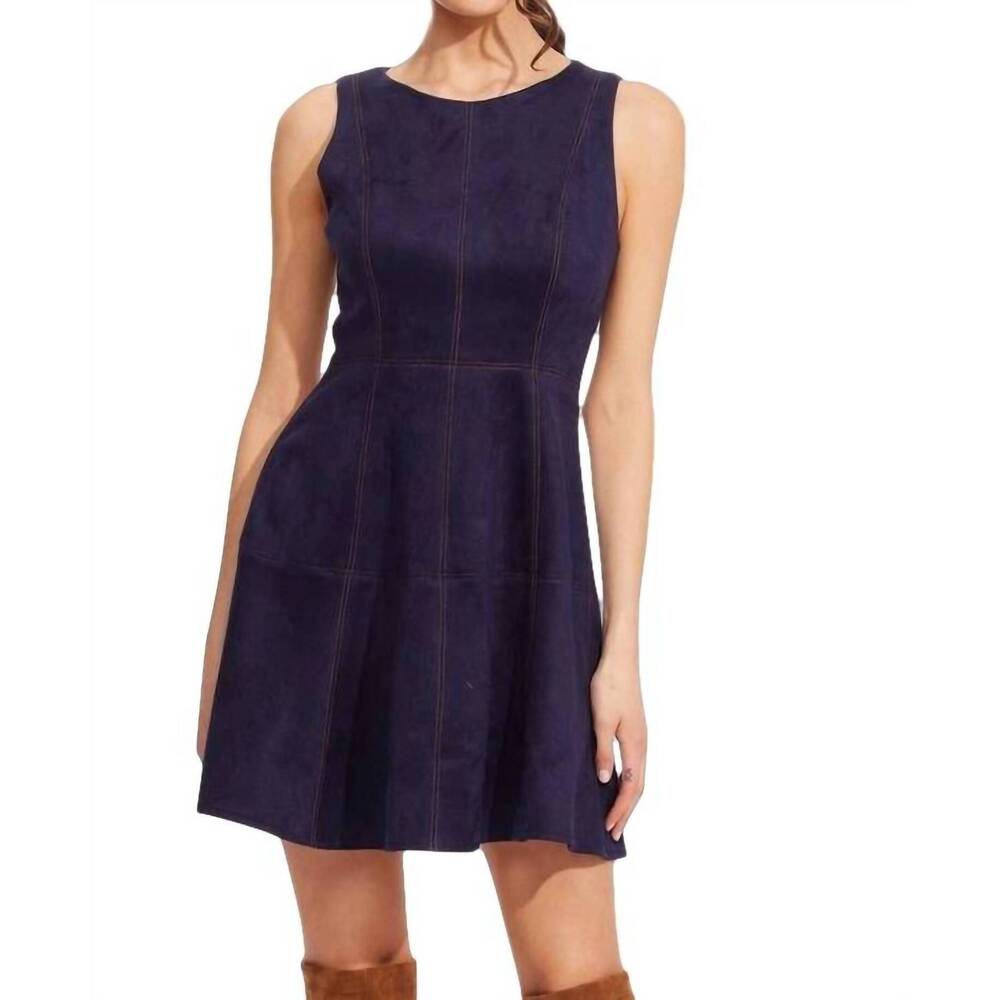 NEW EVA FRANCO haven dress in prussian blue - Picture 5 of 6